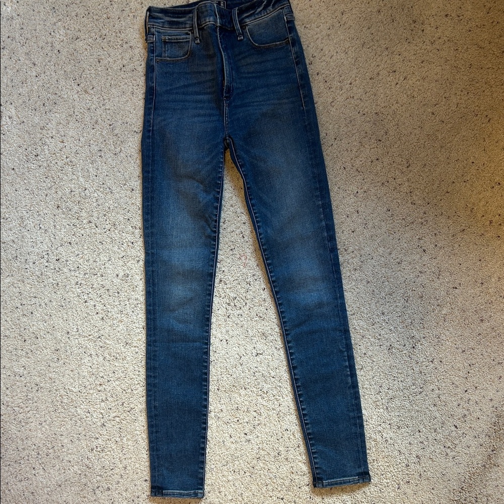 Abercrombie & Fitch Dark Blue Skinny Jeans